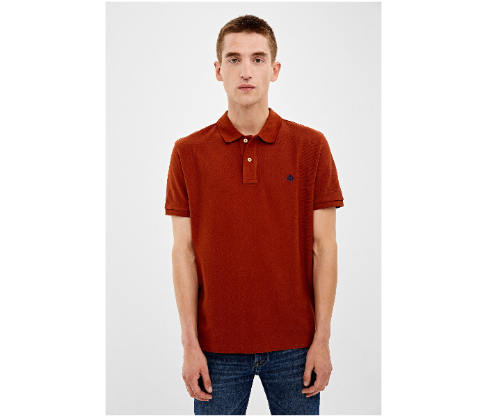 Springfield AW19 Basic Polo T Shirt XXL - Wine - Zoom Image 1