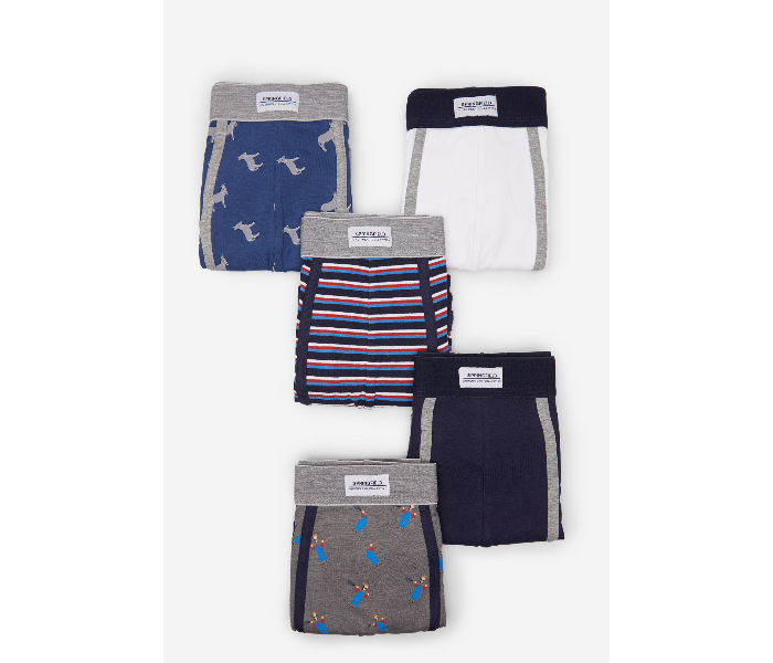 Springfield SS20 Pack of 5 Knitted Boxers And Slips Small For Men - Zoom Image 1