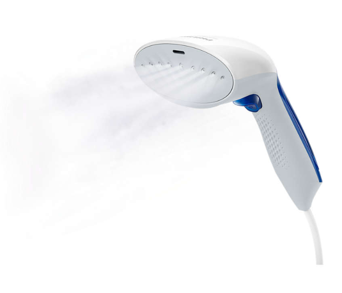 Philips GC351-26 1000 Watts Steam And Go Handheld Garment Steamer - White And Blue - Zoom Image 4