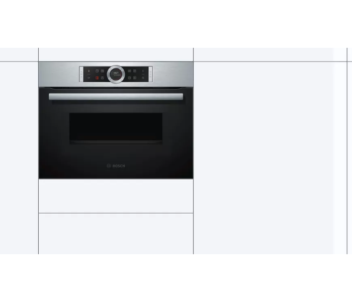 Bosch G633BS1M Series 8 Compact Oven with Microwave Function - Stainless Steel and Black - Zoom Image 3