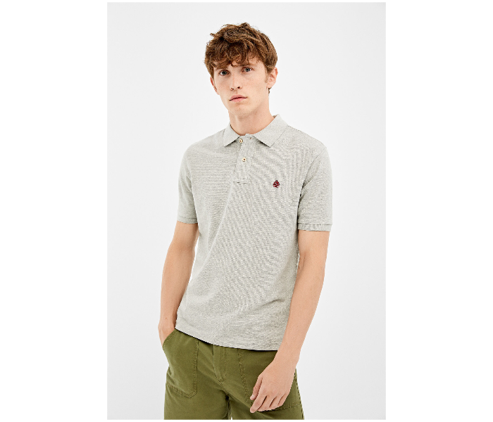 Springfield AW19 Basic Polo T Shirt Extra Small - Light Grey - Zoom Image 1