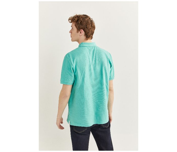 Springfield SS20 Basic Polo Shirts Extra Large - Light Green - Zoom Image 3