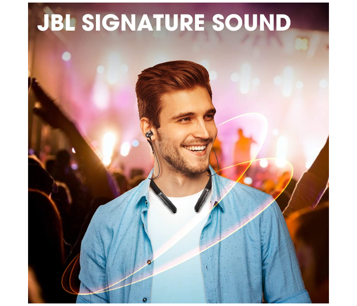 JBL Bluetooth Neckband Live 200BT - Black - Zoom Image 6