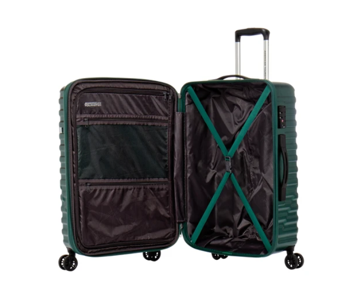 American Tourister GAT104LUG03558 68cm Sky Bridge Spinner Soft Case Trolley Bag - Green - Zoom Image 3