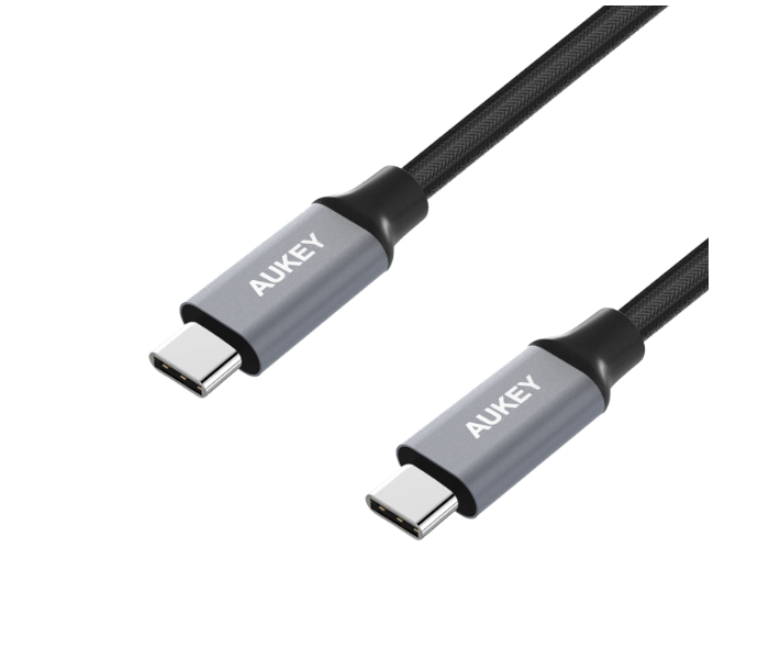 Aukey CD6G 2m USB 2.0 USB-C to USB-C Cable - Grey - Zoom Image 6