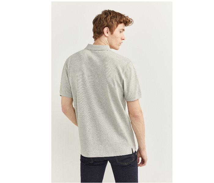 Springfield SS20 Basic Polo T Shirt Large - Grey - Zoom Image 3