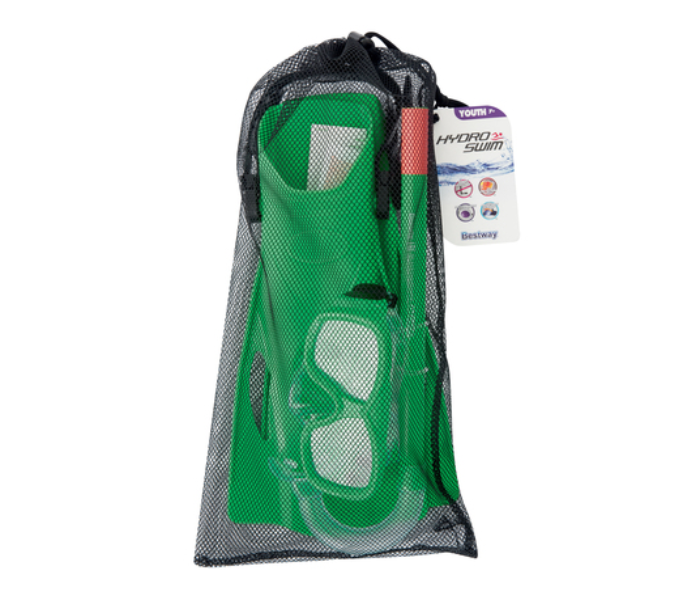 Bestway 25019 Sureswim Snorkel Set - Green - Zoom Image 2