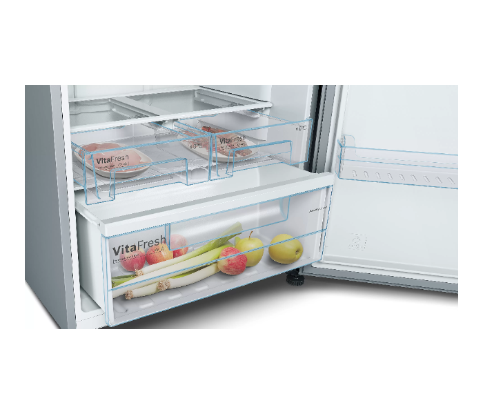 Bosch KDN65VI20M Series 4 Free-Standing Fridge-Freezer With Anti-Fingerprint  - Stainless Steel - Zoom Image 2