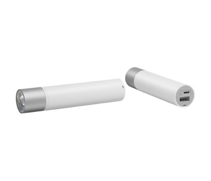 Xiaomi 3250mAh Mi Power Bank with Flashlight - White - Zoom Image 2