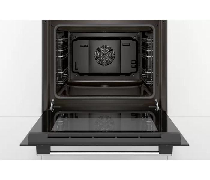 Bosch HBF113BR0M 60cm Series 2 Oven - Stainless Steel and Black - Zoom Image 2