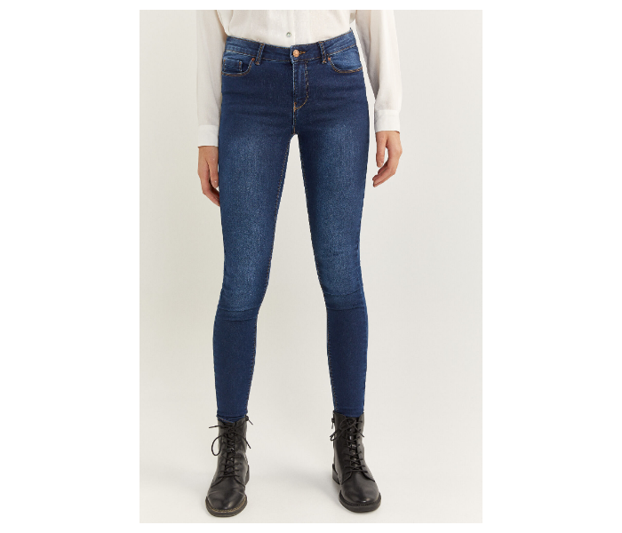 Springfield SS20 Denim Basic Jegging Jeans EU 40 For Women - Dark Blue - Zoom Image 3