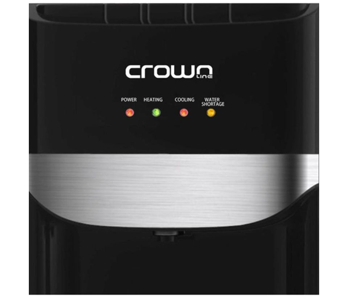 Crownline WD194 20L Top and Bottom Loading Water Dispenser -  Black and Silver - Zoom Image 5