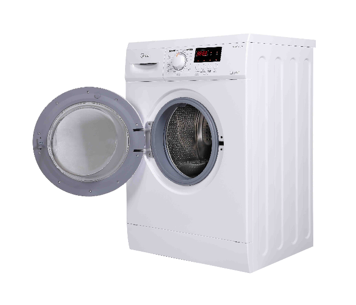 Midea MFE60 6kg Front Load Washing Machine - White - Zoom Image 1