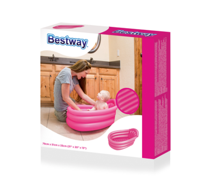 Bestway 51113 Baby Tub - Pink - Zoom Image 2