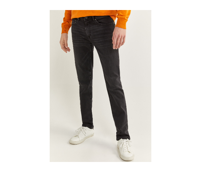 Springfield SS20 Denim Stretch Trouser EU 40 For Men - Black - Zoom Image 2