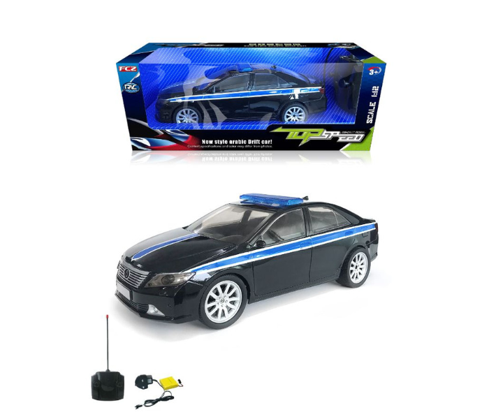 Family Center 4-Function Car With Light and Music - Sedan Black - Zoom Image 2