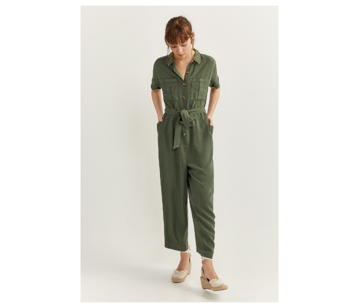 Springfield SS20 Jumpsuit Small For Women - Army Green - Zoom Image 1