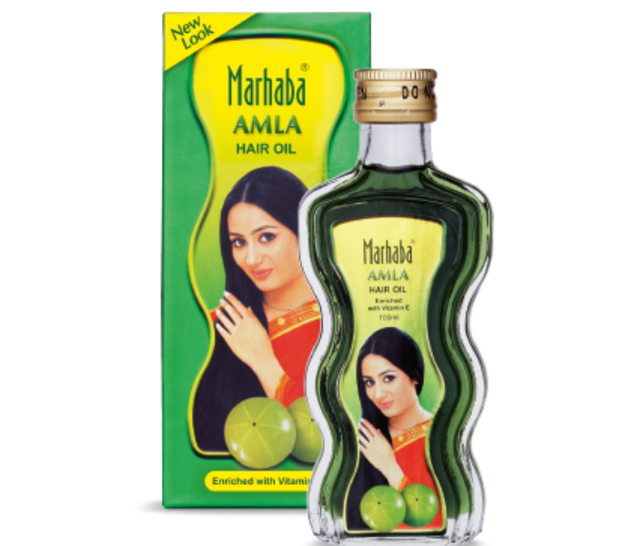 Marhaba 100ml Amla Vitamin E Hair Oil - Zoom Image