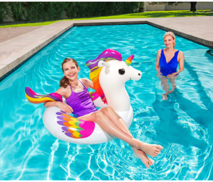 Bestway 36159 Fantasy Unicorn Swim Ring - White - Zoom Image 3