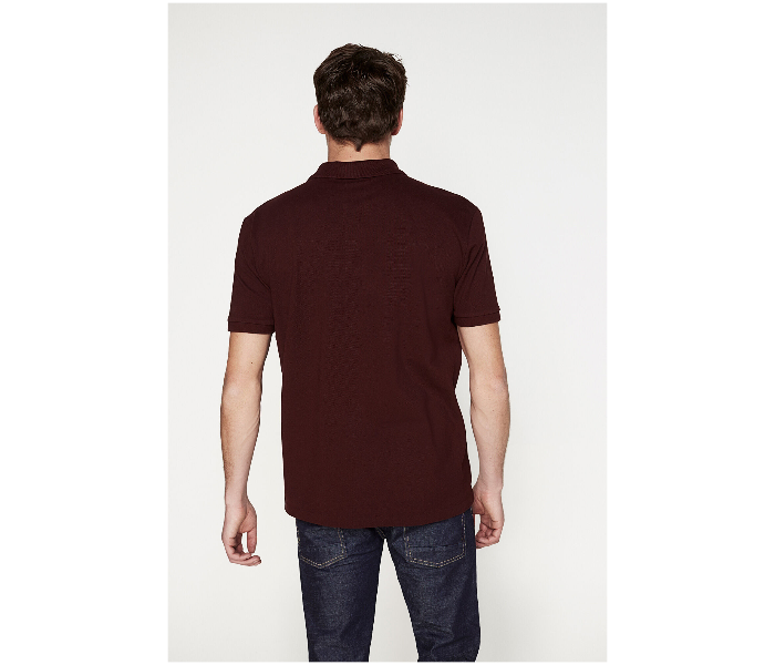 Springfield SS18 Basic Polo T Shirt XXXL - Maroon - Zoom Image 4