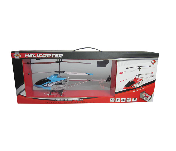 Family Center Remote Control Helicopter With Light and Gyro  - Red - Zoom Image 3