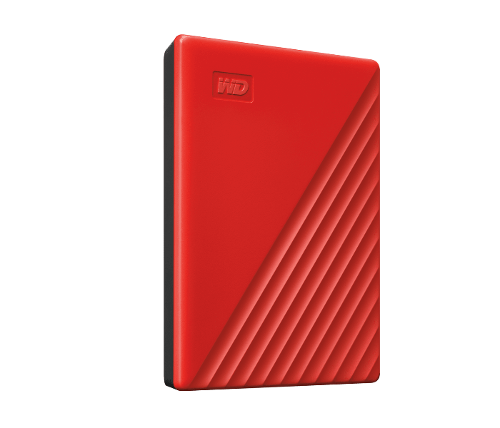 Western Digital My Passport 2TB External Hard Disk - Red - Zoom Image 3