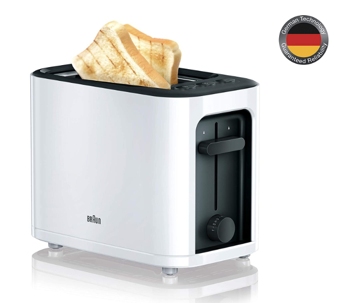 Braun HT3000 Stainless Steel Toaster - Black - Zoom Image 1