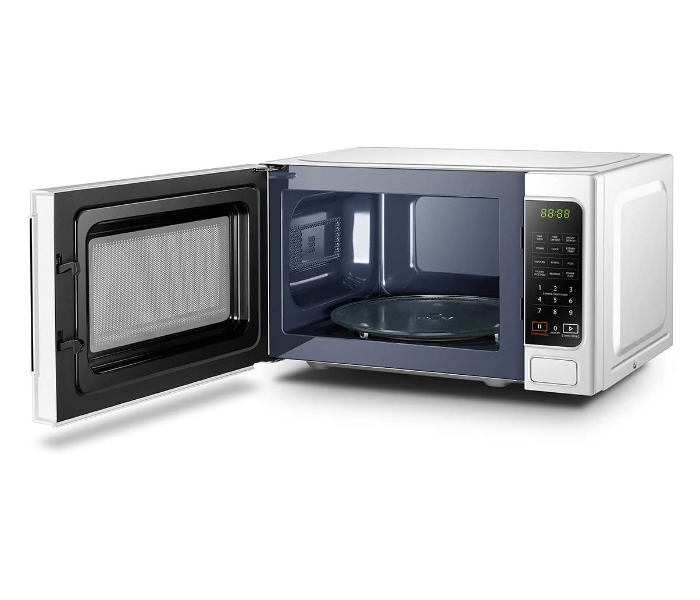 Toshiba MM-EM20P 800W 20Litre  Auto Cook Menu 11 Power Level Membrane Control Microwave Power Oven - White - Zoom Image 3