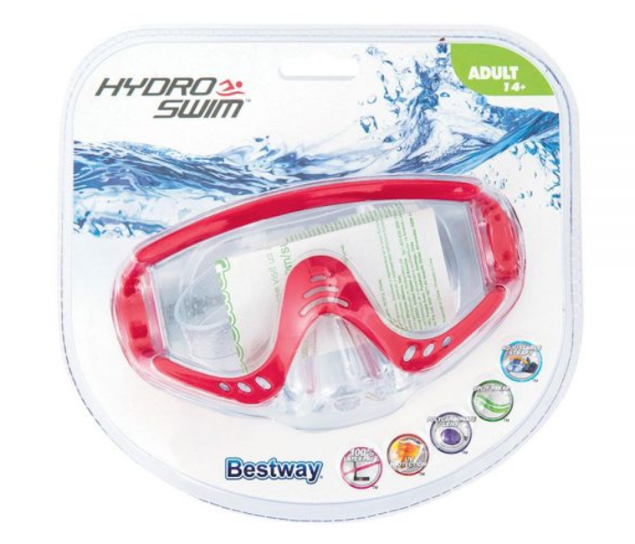 Bestway 22044 Hydro-Swim Tiger Beach Mask - Red - Zoom Image 2