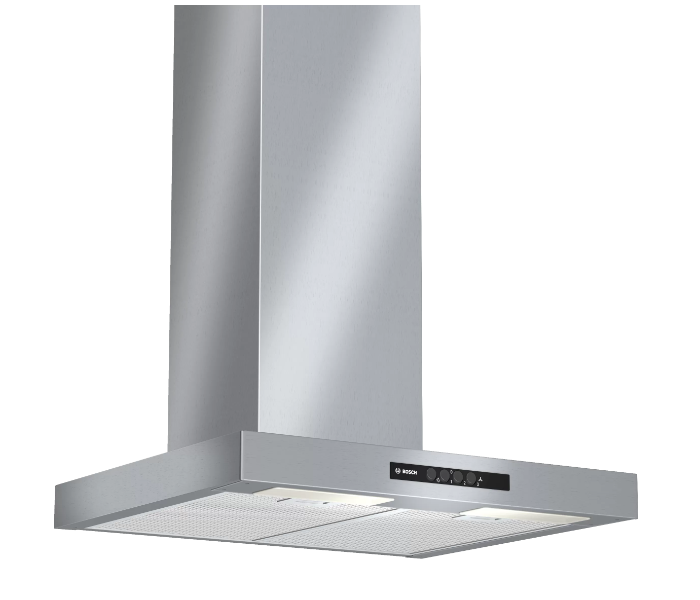 Bosch DWB06W452B 60 Cm Series 2 Wall-Mounted Cooker Hood - Stainless Steel - Zoom Image 1