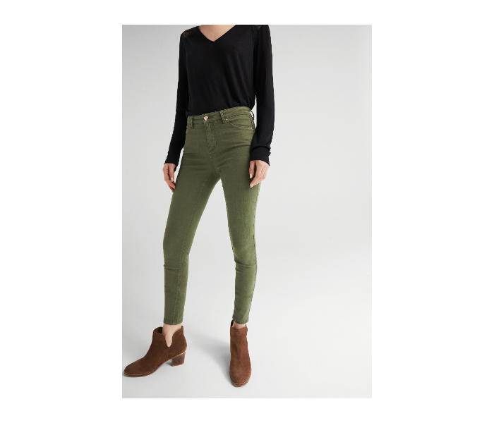 Springfield SS19 Denim Jeans EU 38 For Women - Moss Green - Zoom Image 2