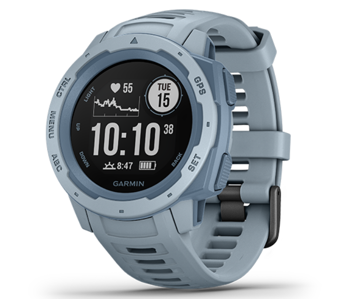 Garmin 010-02064-05 Instinct Smartwatch - Seafoam - Zoom Image 1