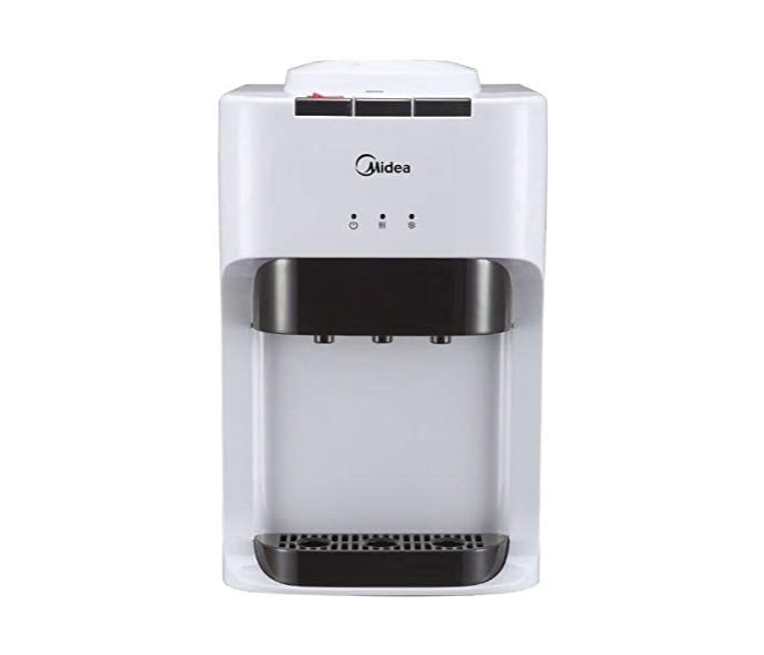 Midea YL1635T Table Top Water Dispenser Hot Cold and Normal - White - Zoom Image 1