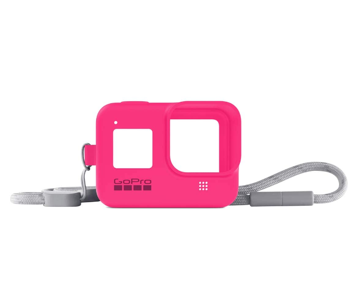 GoPro Sleeve and Lanyard for Hero 8 - Electric Pink - Zoom Image 1