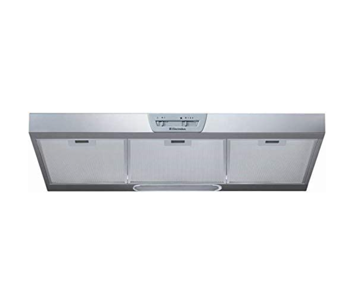 Electrolux LFU119X 90 Cm Traditional Counter Cooker Hood - Silver - Zoom Image