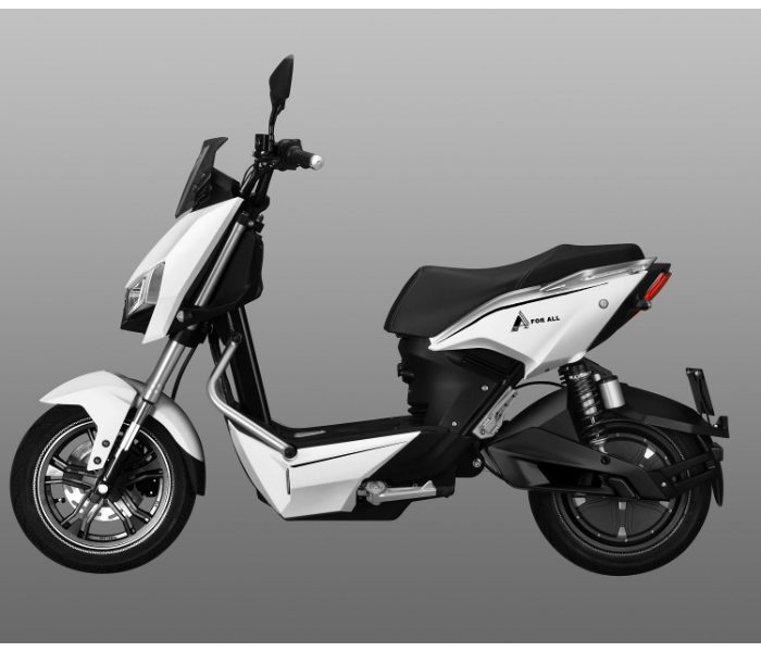 For All 2500 watt Thunder Electric Scooter - White - Zoom Image 2