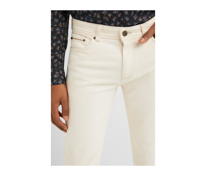 Springfield SS19 Denim Trouser EU 32 For Men - Ivory - Zoom Image 3