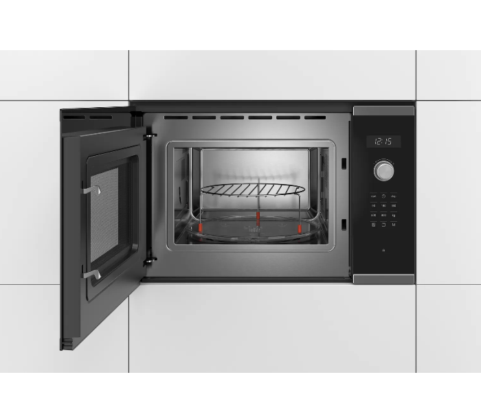 Bosch BEL554MS0M 60 Cm Series 6 Built-In Microwave Oven - Stainless Steel - Zoom Image 2