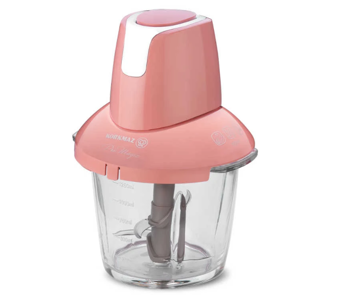 Korkmaz KO A460 06 1.2 Litre Pro Magic Food Processor -Pink - Zoom Image