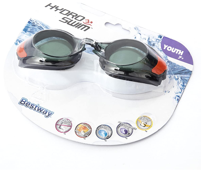 Bestway 21078 Hydro Swim Focus Goggles - Red - Zoom Image 2