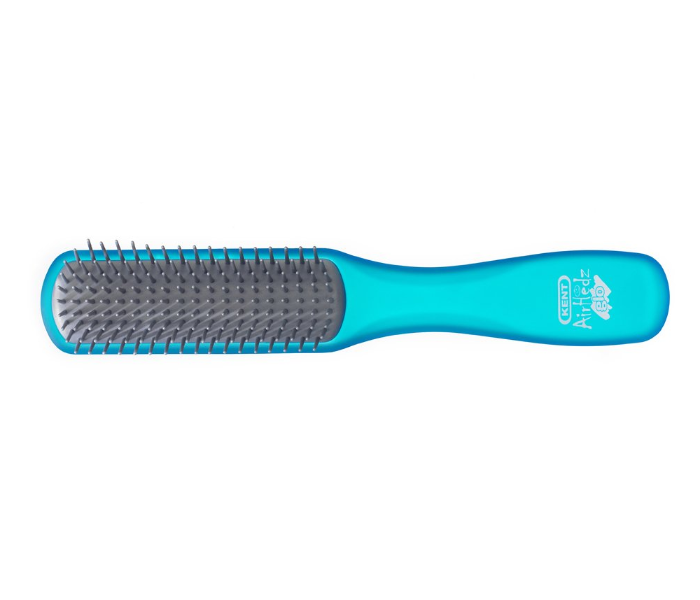 Kent Airhedz AHGLO02 Glo Flat 9 Row Hair Brush - Aqua - Zoom Image