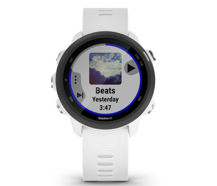 Garmin 010-02120-31 Forerunner 245 Music Smart Watch - White - Zoom Image 2