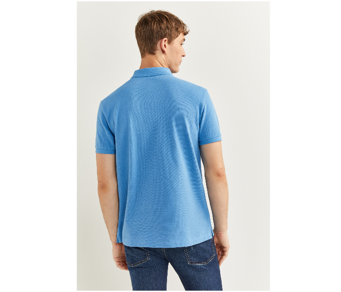 Springfield SS20 Basic Polo T Shirt Extra Large - Light Blue - Zoom Image 4