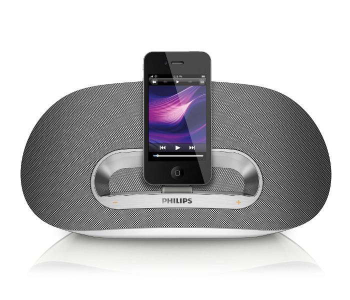 Philips DS3600 Docking Speaker With Bluetooth - Grey - Zoom Image 1