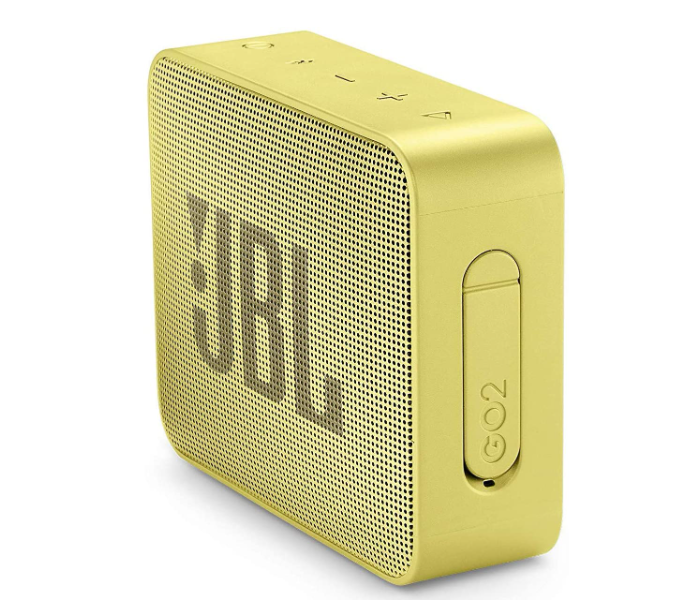 JBL GO 2 Rechargeable Waterproof Bluetooth Speaker - Yellow - Zoom Image 3