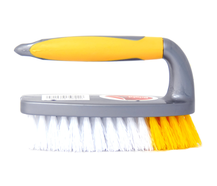 Brighto B2011 Hand Brush - Grey and Yellow - Zoom Image 2