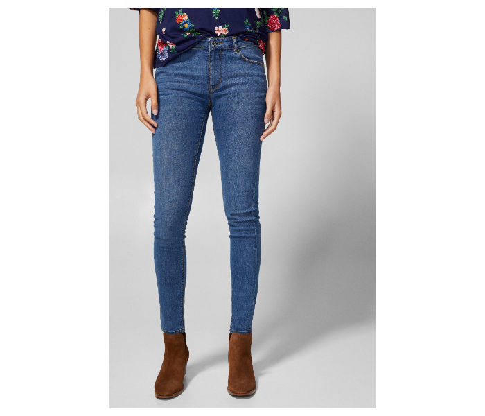 Springfield AW18 Denim Basic Jeans EU 40 For Women - Medium Blue - Zoom Image 1