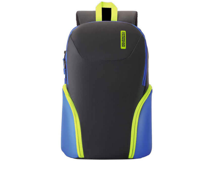 American Tourister GAT104LUG03599 BFF Regular Backpack - Black and Blue - Zoom Image 1