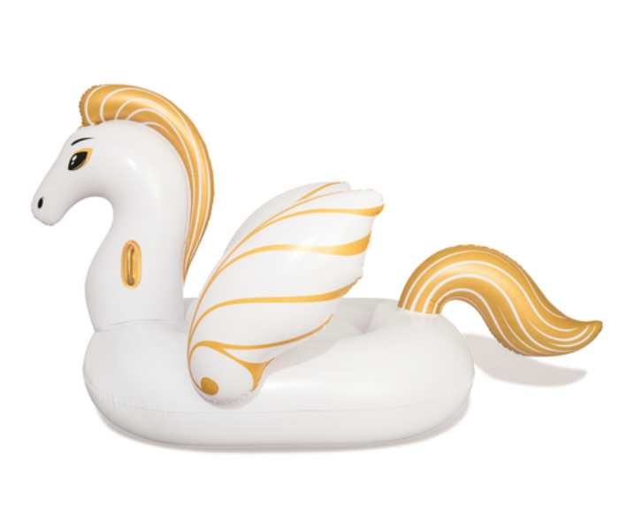 Bestway 41118 Luxury Pegasus Pool Float - White and Gold - Zoom Image 4