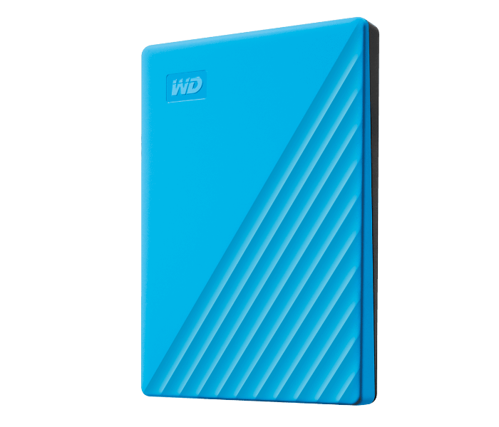 Western Digital My Passport 2TB External Hard Disk - Blue - Zoom Image 3